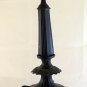 Candlestick Antique Style Baroque Cast Iron Burnished Light Candle CH3