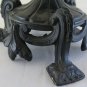 Candlestick Antique Style Baroque Cast Iron Burnished Light Candle CH3