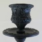 Candlestick Antique Style Baroque Cast Iron Burnished Light Candle CH3