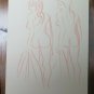 Three Drawings Vintage Nude Feminine Opera of Painter Modenese G.Pancaldi P28.9