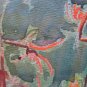 Old Painting Landscape Onirico Abstract Watercolour Basket 14 3/16x12 5/8in