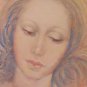 Painting Modern Signed Nude Feminine Painting with Technical Experimental P33.8