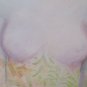 Painting Modern Signed Nude Feminine Painting with Technical Experimental P33.8