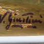 Painting Vintage Painting Oil on board Signed Garcia Landscape Countryside c4