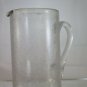 Carafe Glass Craquelè Vintage Jug R63