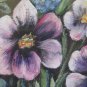 Painting Antique Signed Subject Floral Flowers Small Size First 900 R93