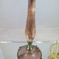 Table Lamp Lampshade Years Fifty Bronze and Alabaster Vintage R21