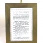 Two Old Cornci Altar Cards with cross Crucifix Frame Period GR11