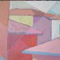 View from the Balcony Style Pop Painting Oil on Canvas the Painter Pacheco P22