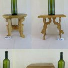 Furniture for Home House Miniature Handmade Wooden Vintage Tables Coffee GF1