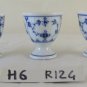 Three Eggcup Porcelain Royal Copenhagen 115 & 542 Egg Cups Denmark R124