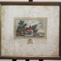 Antique Engraving Incision Monte Carlo Monaco Louis Andre of Grimaldi Frame G31