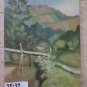 Hills from 'em Ilia-Romagna Painting Vintage Oil on board Signed P6