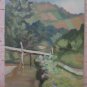 Hills from 'em Ilia-Romagna Painting Vintage Oil on board Signed P6