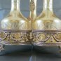Cruet Antique Wilson's Sheffield Collection with Three Cruet of Glass Cruet PS12