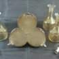 Cruet Antique Wilson's Sheffield Collection with Three Cruet of Glass Cruet PS12