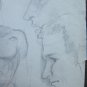 Drawing Antique Studio for Face and Body Human Pencil on Basket Years' 40 P28.6