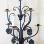 Couple Great Lamps Table Floor Wrought Iron Vintage Artisan