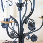 Couple Great Lamps Table Floor Wrought Iron Vintage Artisan