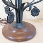 Couple Great Lamps Table Floor Wrought Iron Vintage Artisan