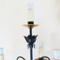 Couple Great Lamps Table Floor Wrought Iron Vintage Artisan
