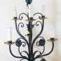 Couple Great Lamps Table Floor Wrought Iron Vintage Artisan
