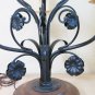 Couple Great Lamps Table Floor Wrought Iron Vintage Artisan
