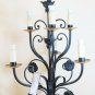 Couple Great Lamps Table Floor Wrought Iron Vintage Artisan