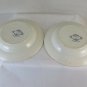 Sylva U&c Sarreguemines Pair of Ceramic Plates Faience France R84