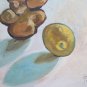 Nature Still with Landscape Painting Antique Oil on board Warranty p12