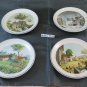4 Dishes Ceramics Castelli Facciolini Joshua Defenders Camaiore Collection PS13