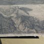 Engraving Antique Etching Battle Granico Alessandro Magno Charles the Brun X9
