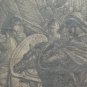 Engraving Antique Etching Battle Granico Alessandro Magno Charles the Brun X9