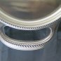 Two Trays Alessi Steel Vintage Tray for Capacity with Handles Side PS2