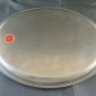 Two Trays Alessi Steel Vintage Tray for Capacity with Handles Side PS2