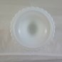 Small Candlestick Glass Milk First Twentieth Century Vintage Candle Holder R79
