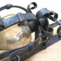 Wall Wrought Iron Forged by hand Vintage Wall Lamp Ch