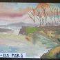 Painting Watercolour on Basket Preparatory Sketch Landscape Autumn P28.4