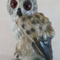 Lamp for Bedside Table Veilleuse Vintage 1940 in Porcelain Figurine Owl R202
