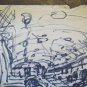 Drawing Vintage Preparatory Sketch Author Gaetano Pancaldi 1922-2014 P28.5