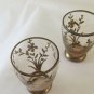 Antique Service Bottle for Liquor with Shot Glasses Art Nouveau Liberty R124