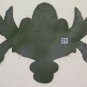 Frieze Antique Wrought Iron Painting and Engraved a Engraving with Birds CH13 25
