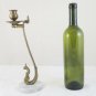 Candlestick Bronze Golden Style Baroque with Base in Marble First 900 CH9
