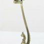 Candlestick Bronze Golden Style Baroque with Base in Marble First 900 CH9