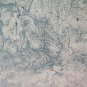39 3/8x27 5/8in Painting Vintage Technical Mixed Horse Landscape Ice P33.4