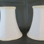 Pair Lamp Shades Cylinder for Lamp Lampshade Vintage Colour Ivories Cream R133
