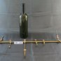 Towel Rack Coat Hangers Hooks Wall Vintage on Brass 22 13/16in CH15