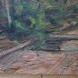 Painting Antique Oil on board Style Impressionist Landscape Countryside p8