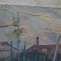 Painting Antique Oil on board Style Impressionist Landscape Countryside p8
