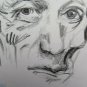Sketch Drawing on Basket Studio Portraits Faces Human Sketch Art Painter P28.8